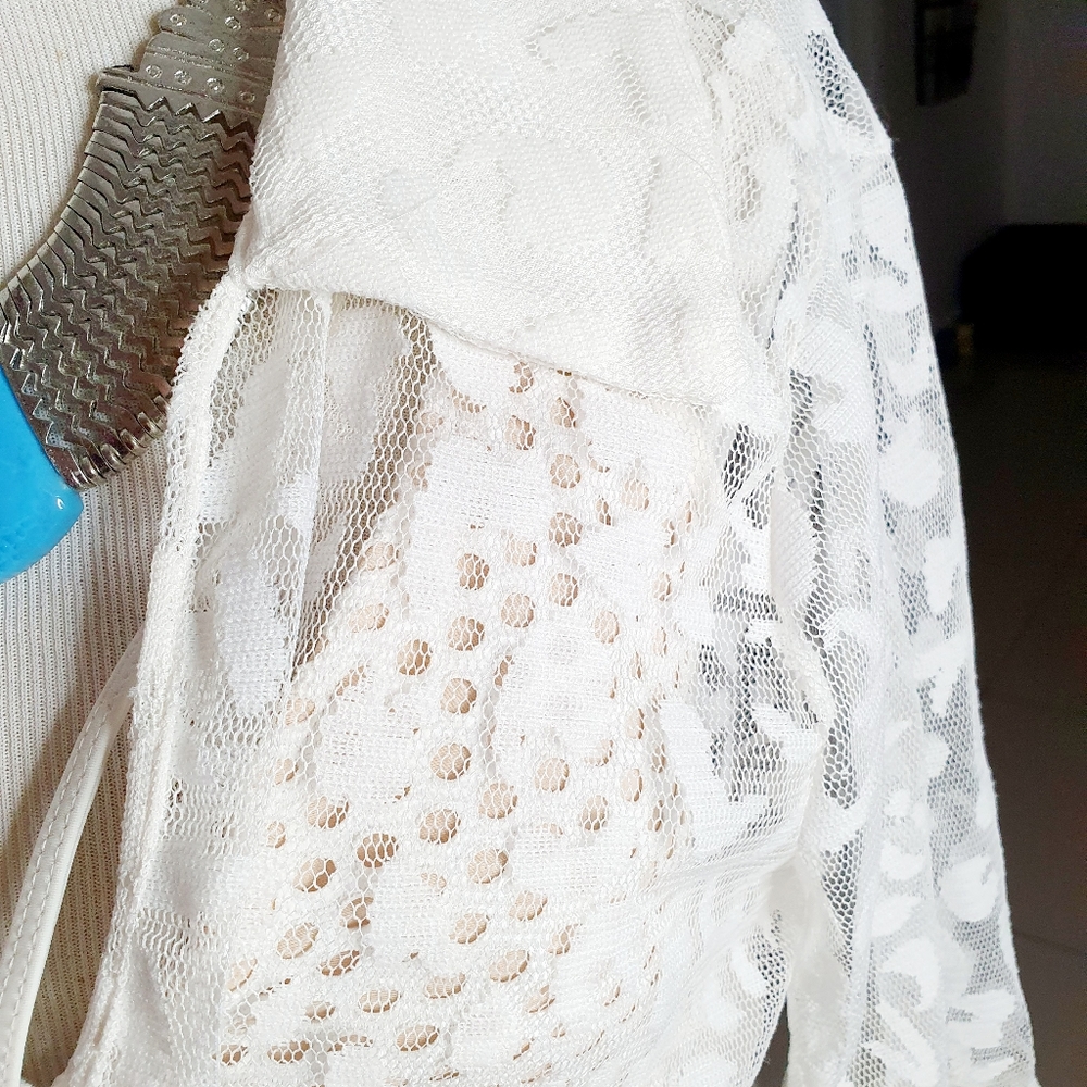 💥Dream Cloud Lace Romper - Picture 8 of 15